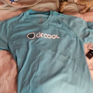 Diadora Aqua V-Neck Short Sleeve Tee